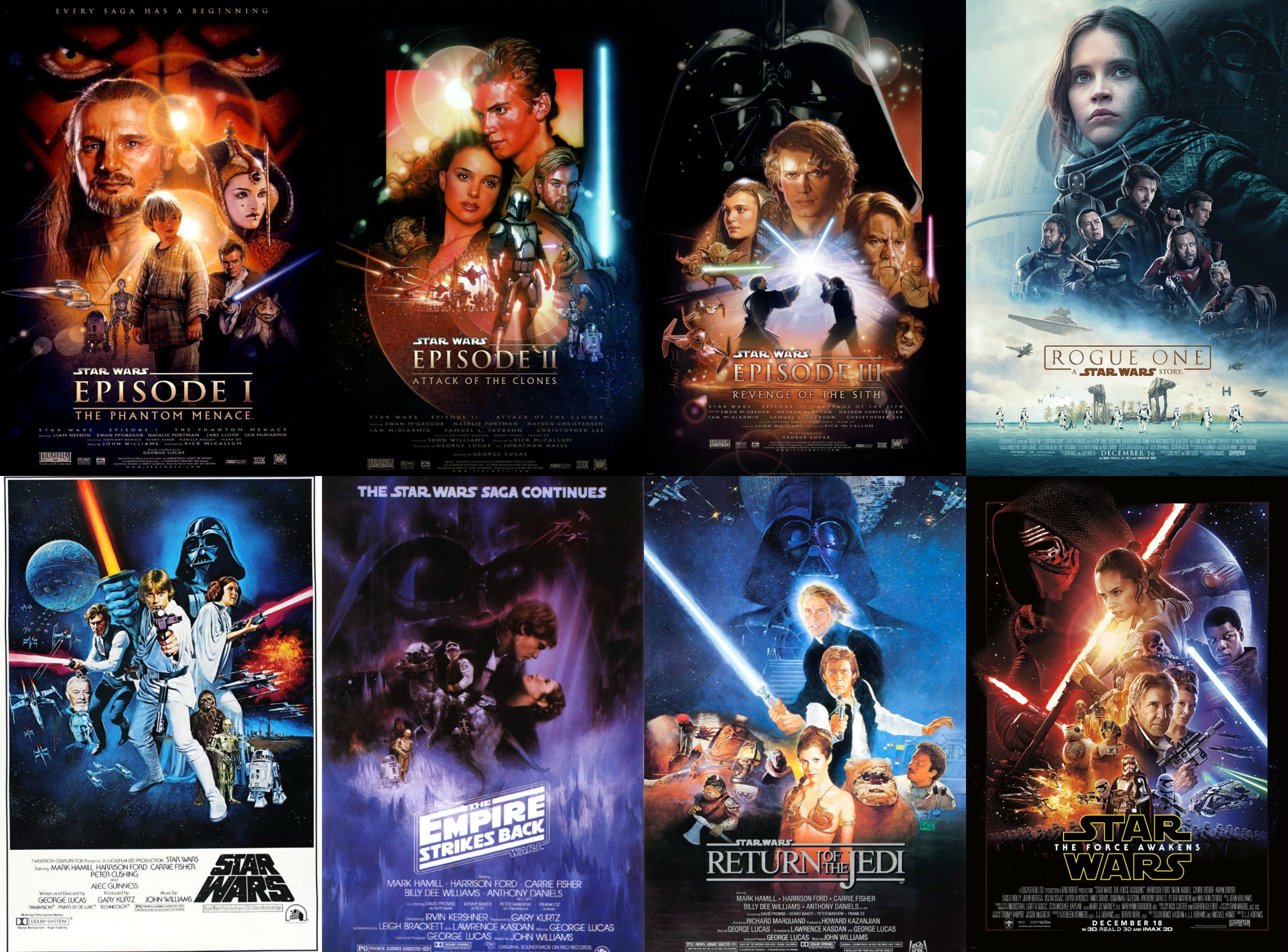 all star wars movies